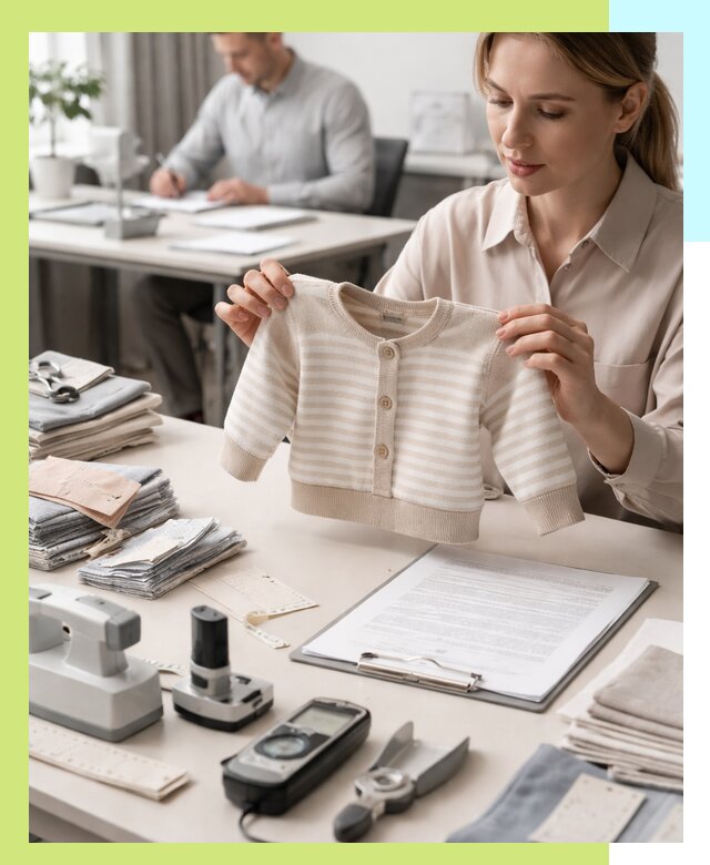 Сертификация детской одежды и текстильных изделий в Котласе