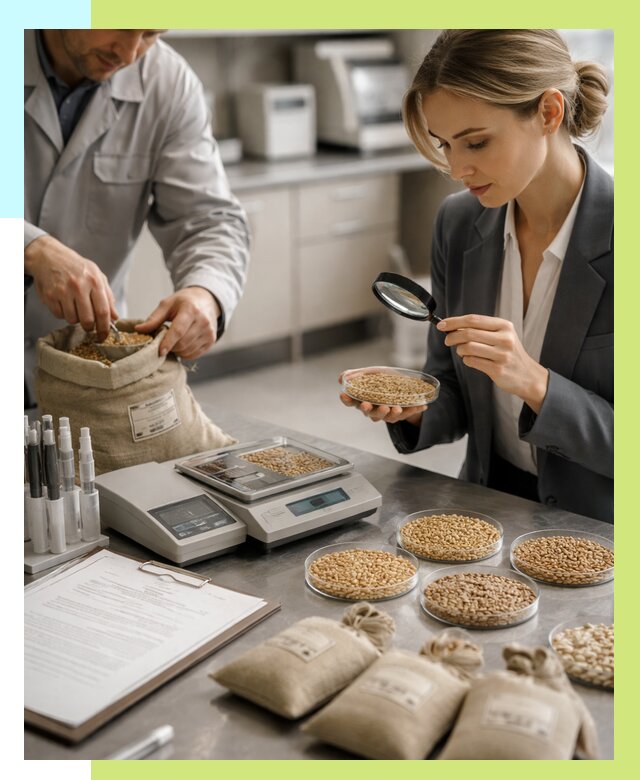 Сертификация зерна в Котласе по цене от 15545 р. | Алешин-Ктл