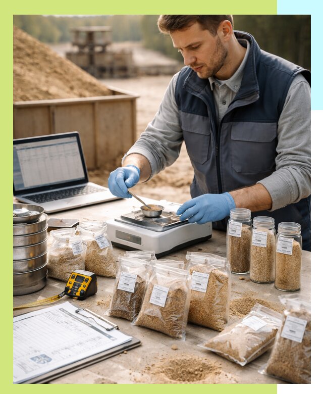 Сертификация песка в Котласе подтверждение качества и безопасности