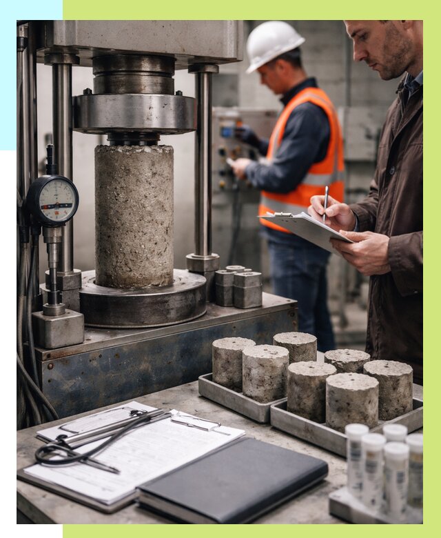 Сертификация бетона в Котласе от 31089 р. сертификат | Алешин-Ктл