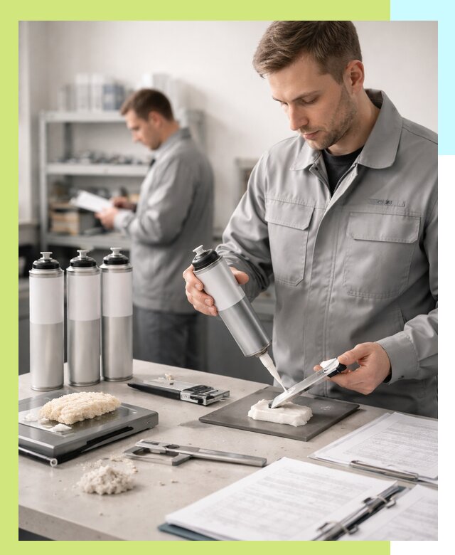 Сертификация монтажной пены и соответствие стандартам в Котласе