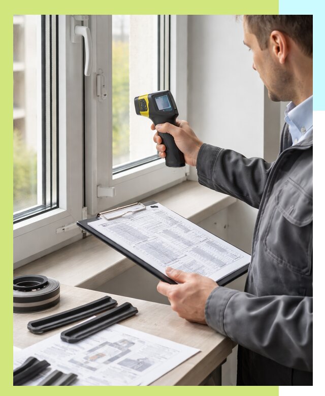 Сертификация окон в Котласе: испытания, сертификаты, декларации