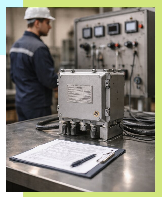 Сертификация взрывозащищенного оборудования в Котласе от 36271 р. | Алешин-Ктл