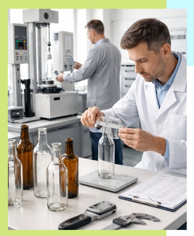 Сертификация стеклянных бутылок и сопутствующей упаковки в Котласе