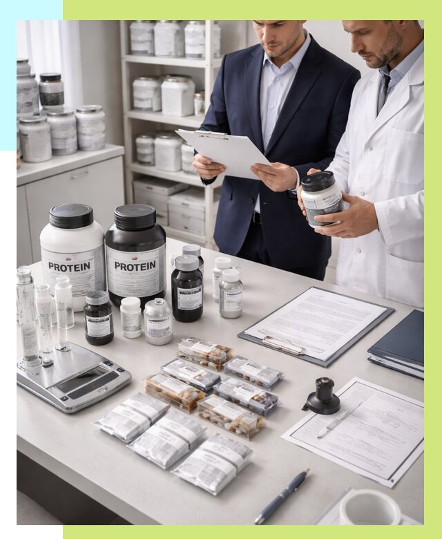 Сертификация спортивного питания в Котласе от 15545 р., Алешин-Ктл