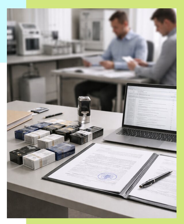 Сертификация сигарет под ключ в Котласе от 46634 р. | Алешин-Ктл