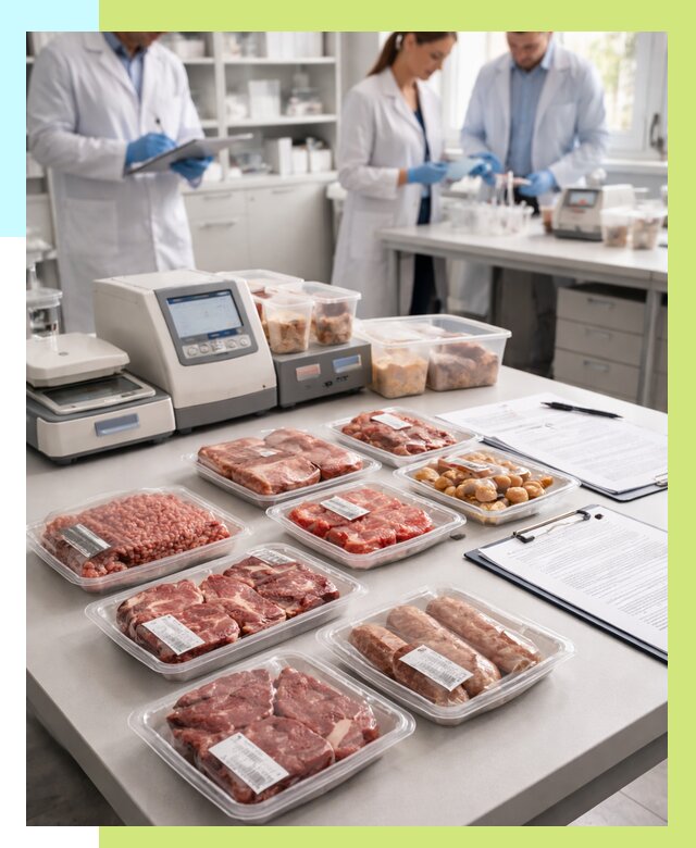 Сертификация мясной продукции в Котласе от 20726 р. | Алешин-Ктл