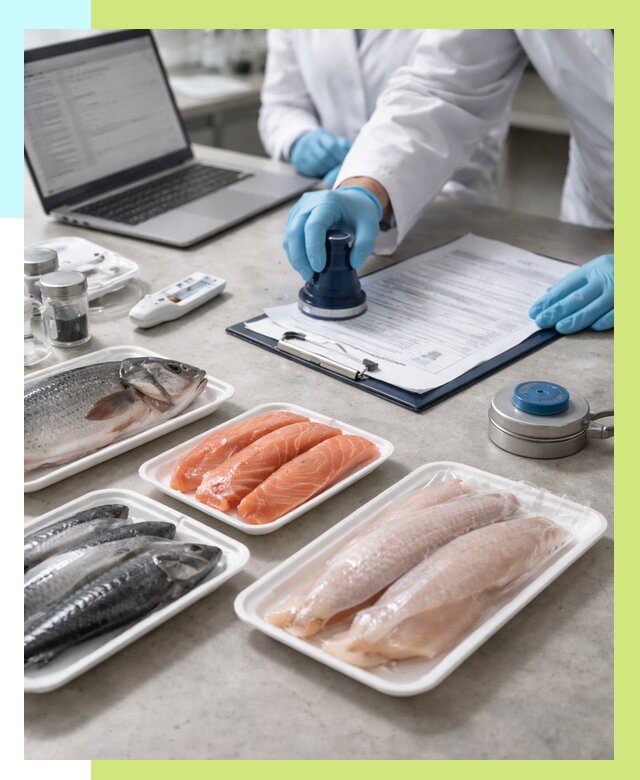 Сертификация рыбы и сертификат в Котласе от 15545 р. | Алешин-Ктл