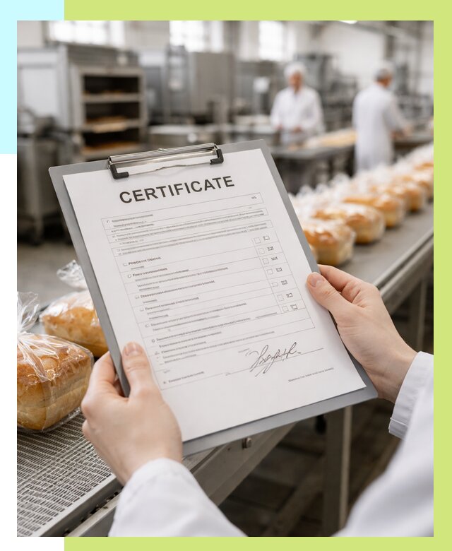 Сертификация хлеба, ТУ и декларация в Котласе от 12436 р. | Алешин-Ктл