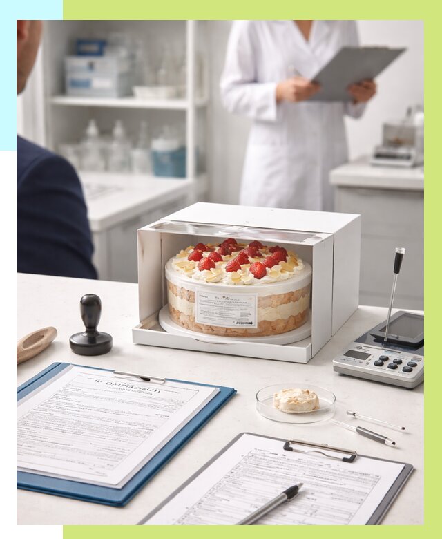 Сертификация тортов в Котласе от 9327 р. заказать | Алешин-Ктл