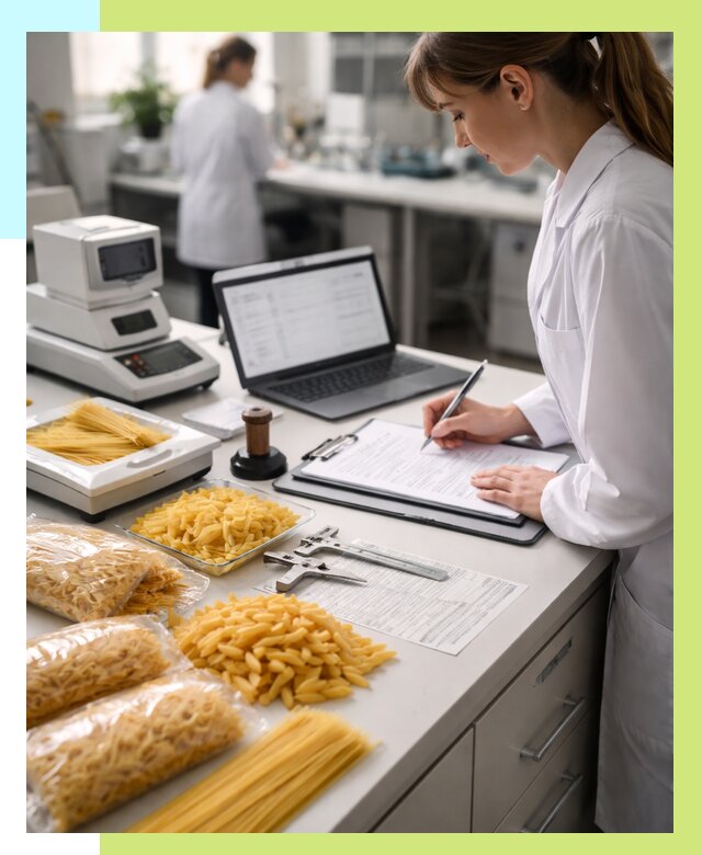 Сертификация макаронных изделий в Котласе от 15545 р. | Алешин-Ктл