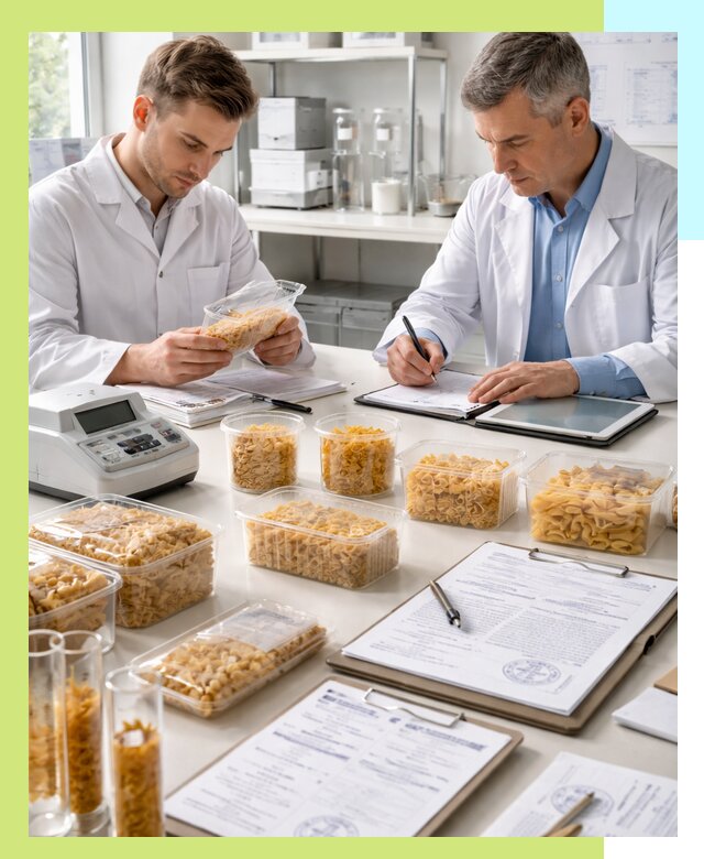 Сертификация макаронных изделий и технологической документации в Котласе