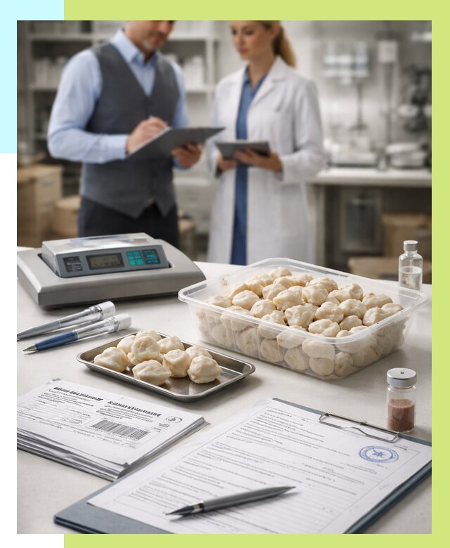 Сертификация пельменей в Котласе от 15545 р. срочно | Алешин-Ктл