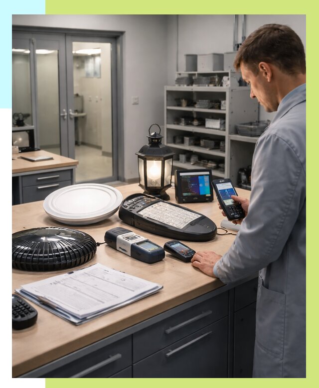 Сертификация светильников в Котласе от 25908 р. | Алешин-Ктл