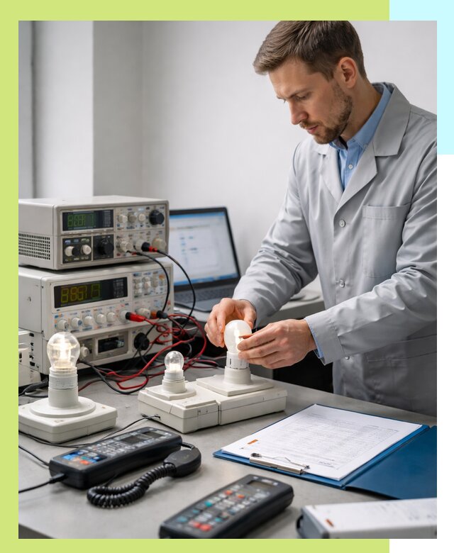 Сертификация ламп и светильников в Котласе по нормативам