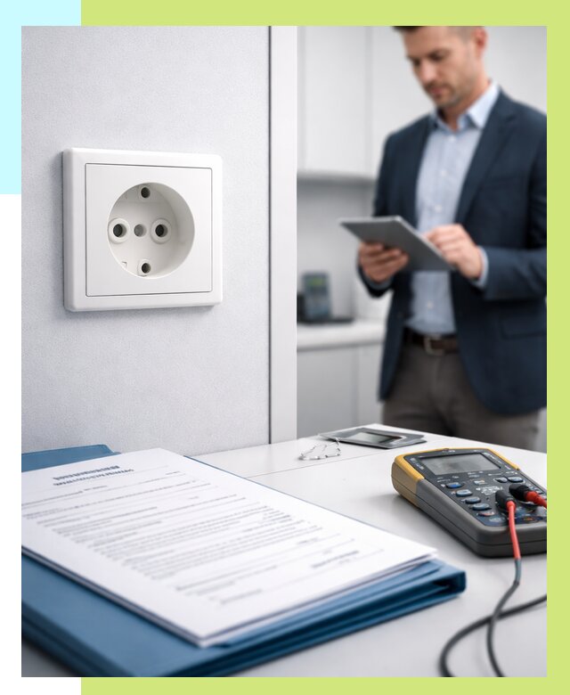 Сертификация розеток в Котласе от 8809 р. | Алешин-Ктл