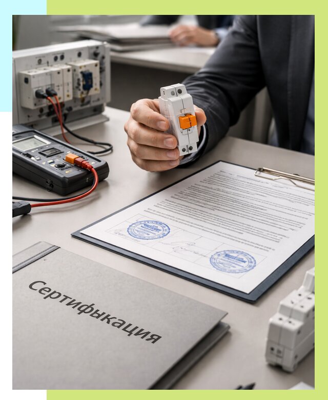 Сертификация выключателей под ключ в Котласе от 15545 р. | Алешин-Ктл