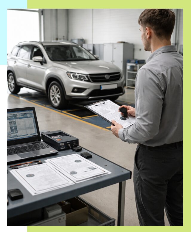 Сертификация транспортных средств в Котласе от 12436 р. | Алешин-Ктл