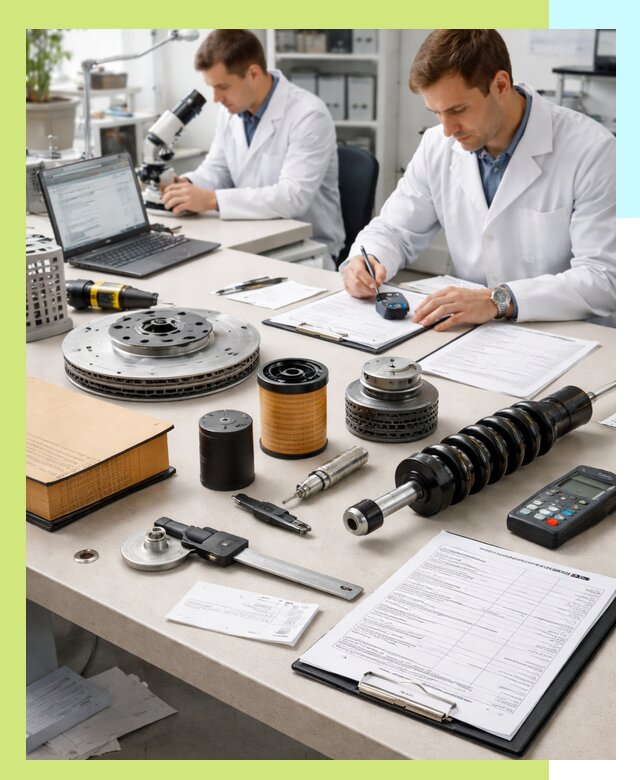 Сертификация автозапчастей и комплектующих в Котласе по ГОСТ