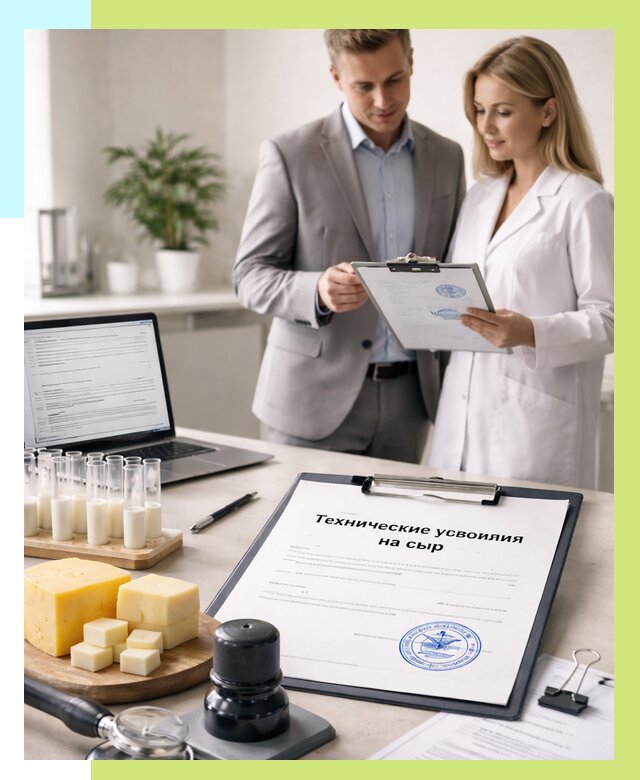 ТУ на сыры в Котласе срочно от 12436 р. — оформление | Алешин-Ктл