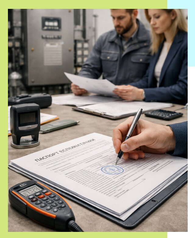 Оформление паспорта эксплуатации оборудования в Котласе