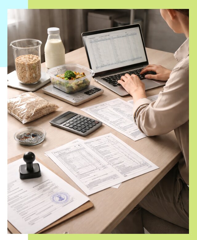 Просчет БЖУ для маркировки в Котласе от 1554 р. | Алешин-Ктл