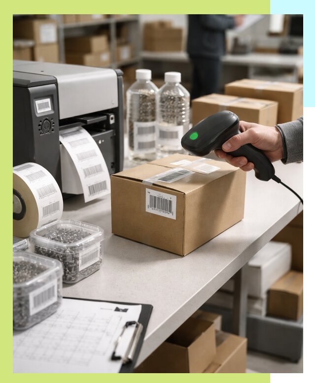 Штрихкодирование продукции и маркировка для продажи в Котласе