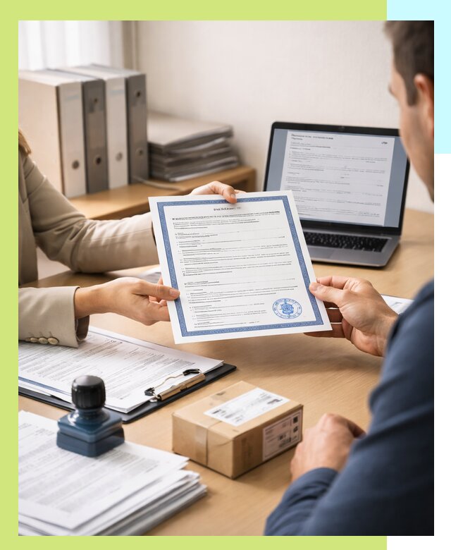 Оформление сертификата соответствия на продукцию в Котласе