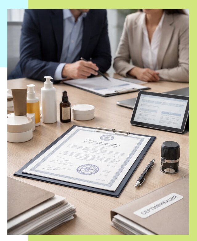 Сертификат на товар в Котласе от 7772 р. быстро | Алешин-Ктл