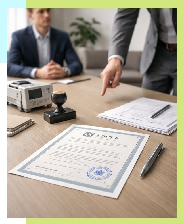 Добровольный сертификат ГОСТ Р в Котласе от 25908 р. | Алешин-Ктл