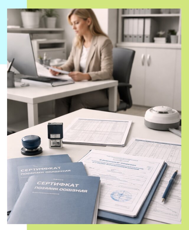 Сертификаты пожарной безопасности в Котласе от 15545 р. | Алешин-Ктл