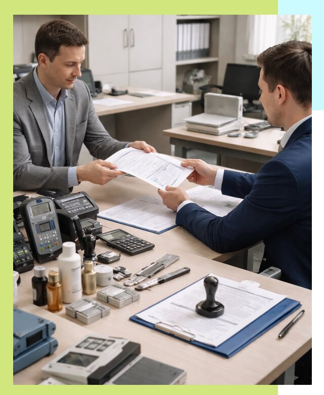 Оформление и получение заключения РЧЦ для оборудования в Котласе