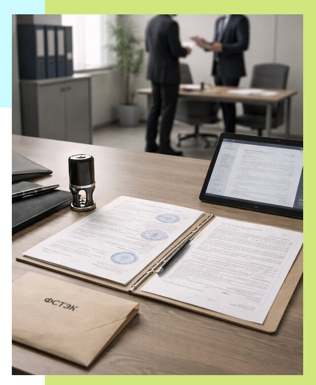 Заключение ФСТЭК в Котласе от 25908 р. Оформить в Алешин-Ктл