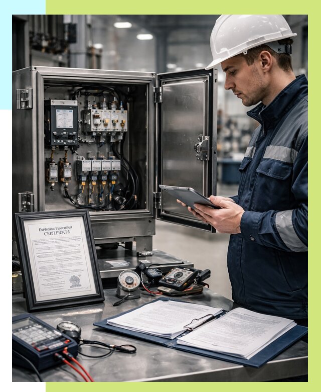 Сертификат взрывозащиты в Котласе от 46634 р. | Алешин-Ктл