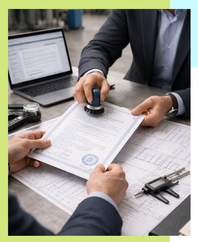 Оформление сертификата промышленной безопасности в Котласе