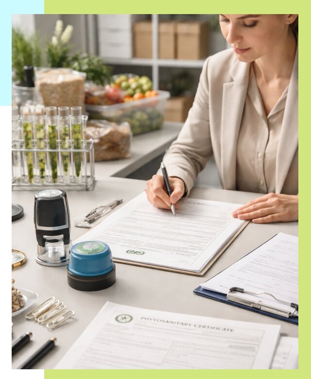 Фитосанитарный сертификат оформить в Котласе от 4663 р. | Алешин-Ктл