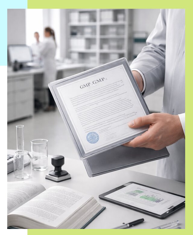 Сертификат GMP в Котласе под ключ от 88086 р. | Алешин-Ктл