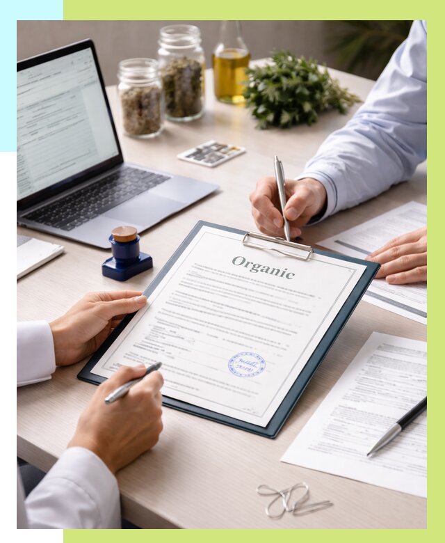 Оформление сертификат органик в Котласе от 31089 р. | Алешин-Ктл