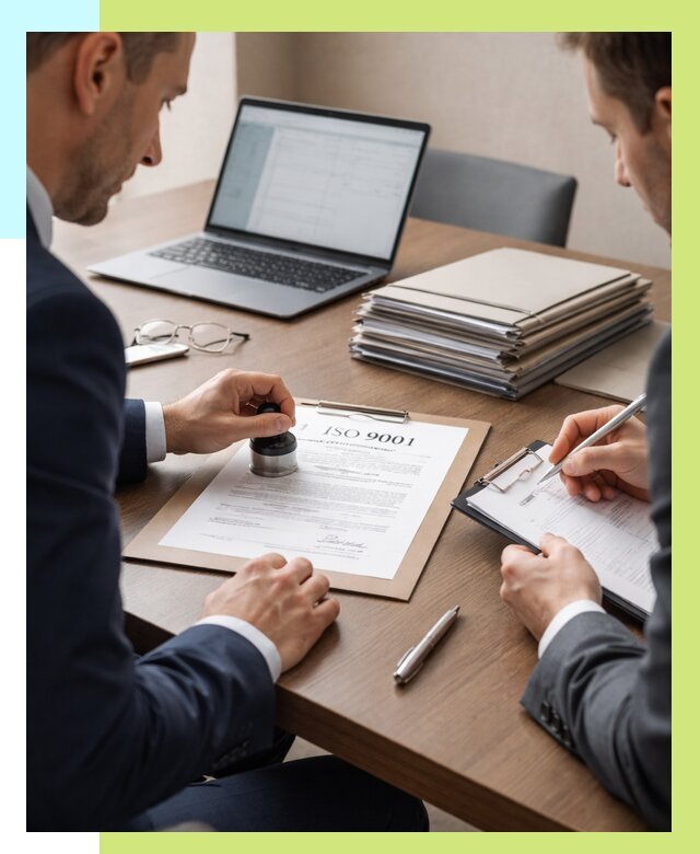 Сертификат ISO 9001 в Котласе купить от 82904 р. | Алешин-Ктл