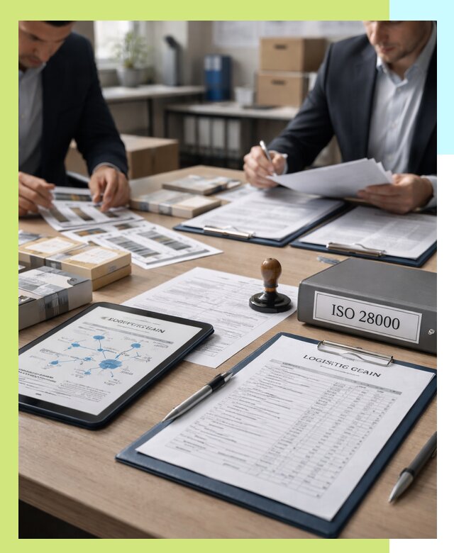 Получение сертификата ISO 28000 по безопасности цепи поставок в Котласе