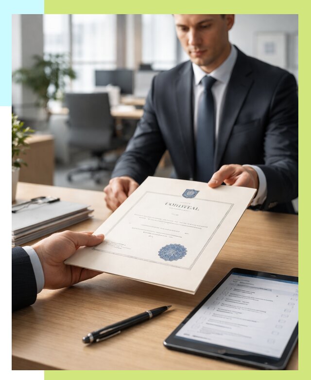 Сертификат ISO 30301 в Котласе от 36271 р. | Алешин-Ктл - под ключ