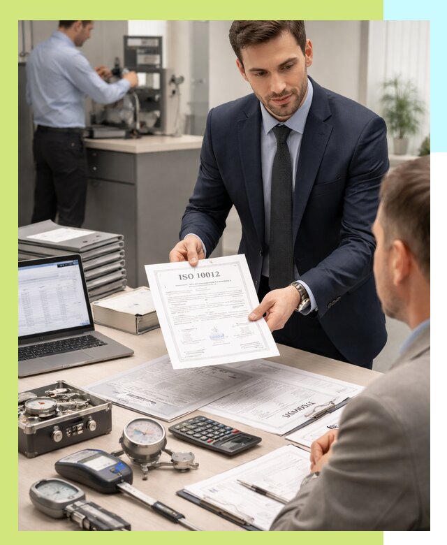 Выдача сертификата ISO 10012 по требованиям метрологии в Котласе