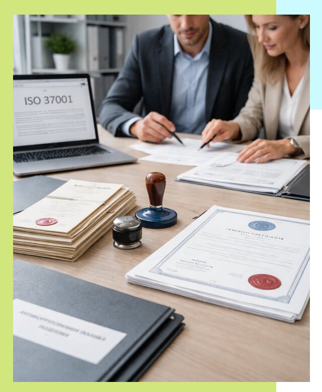 Получение сертификата ISO 37001 по системе борьбы с коррупцией в Котласе