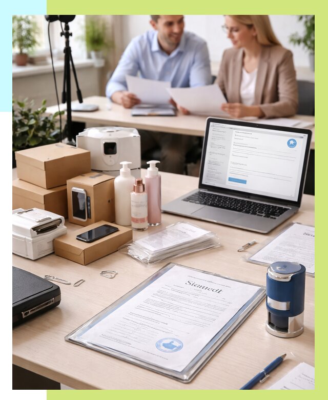 Сертификация для маркетплейсов в Котласе от 15545 р. | Алешин-Ктл